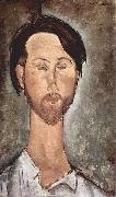 Amedeo Modigliani Portrat des Leopold Zborowski oil painting